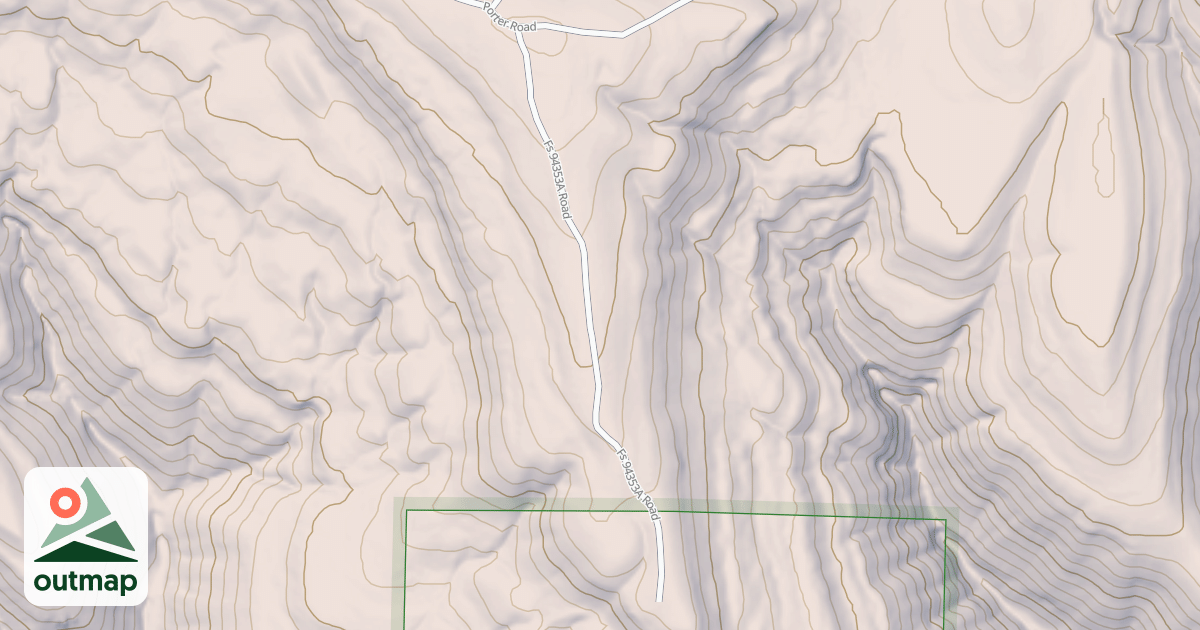 Map of USFS Motor Vehicle Use Map Roads {D5DF241B-A89B-4DDD-B5AB-F66DAF78FCB9}