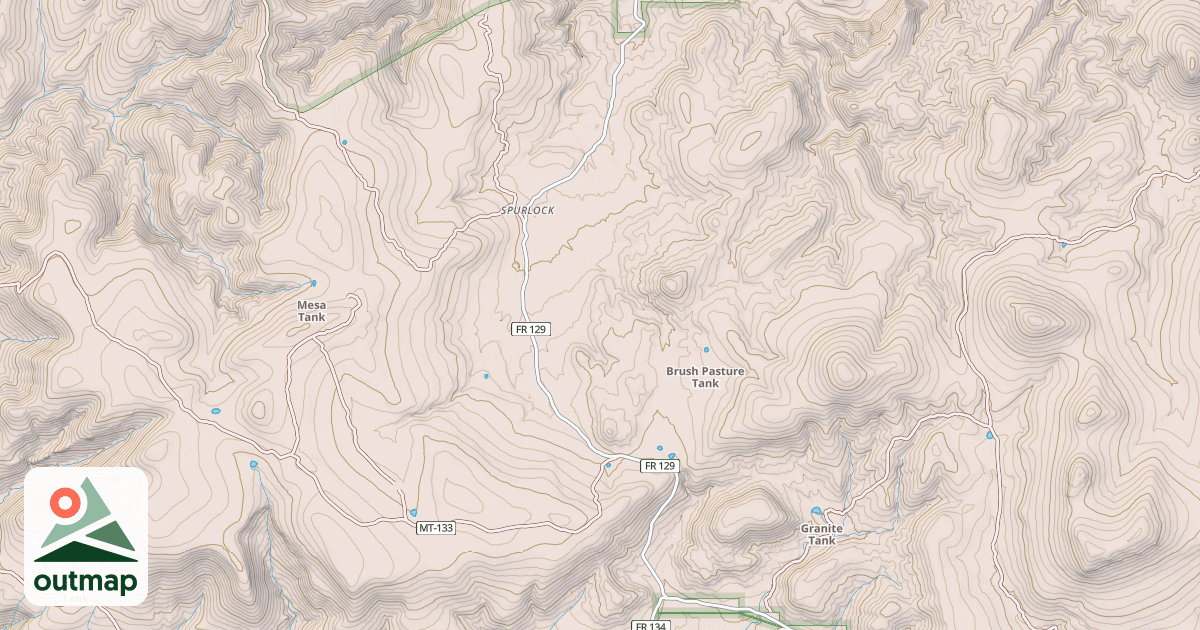Map of BIG WALNUT