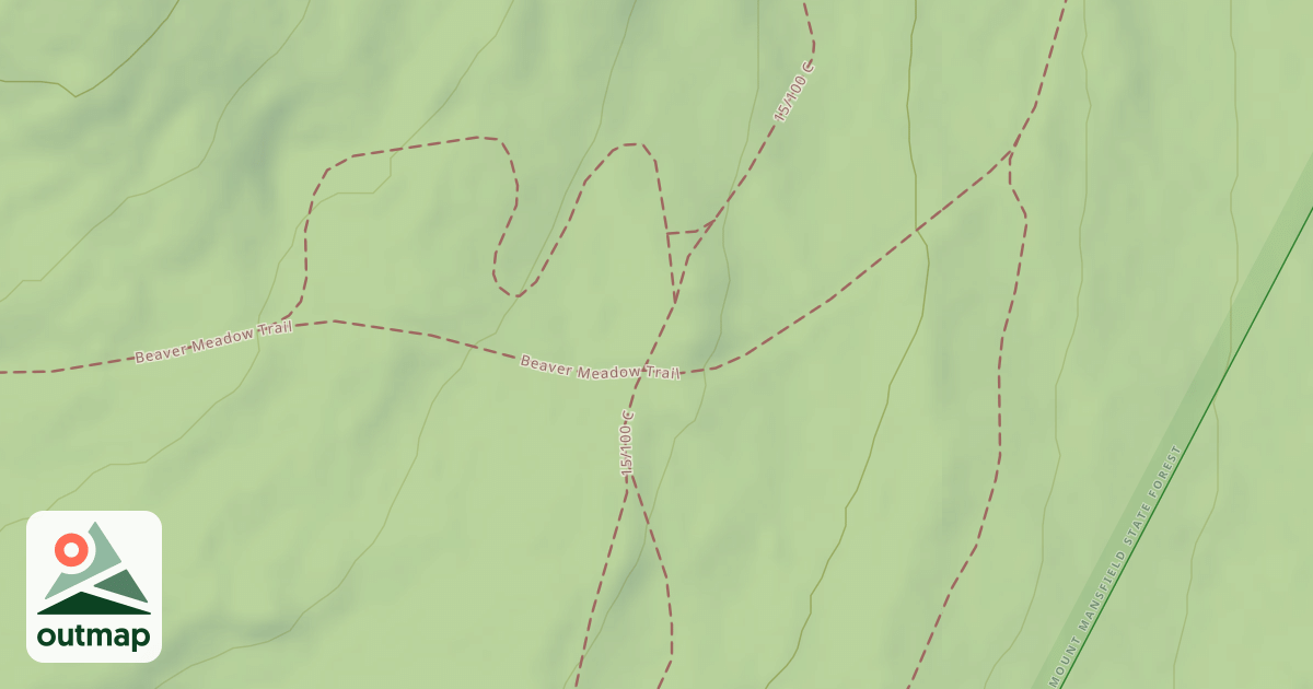 Map of 15/100 C