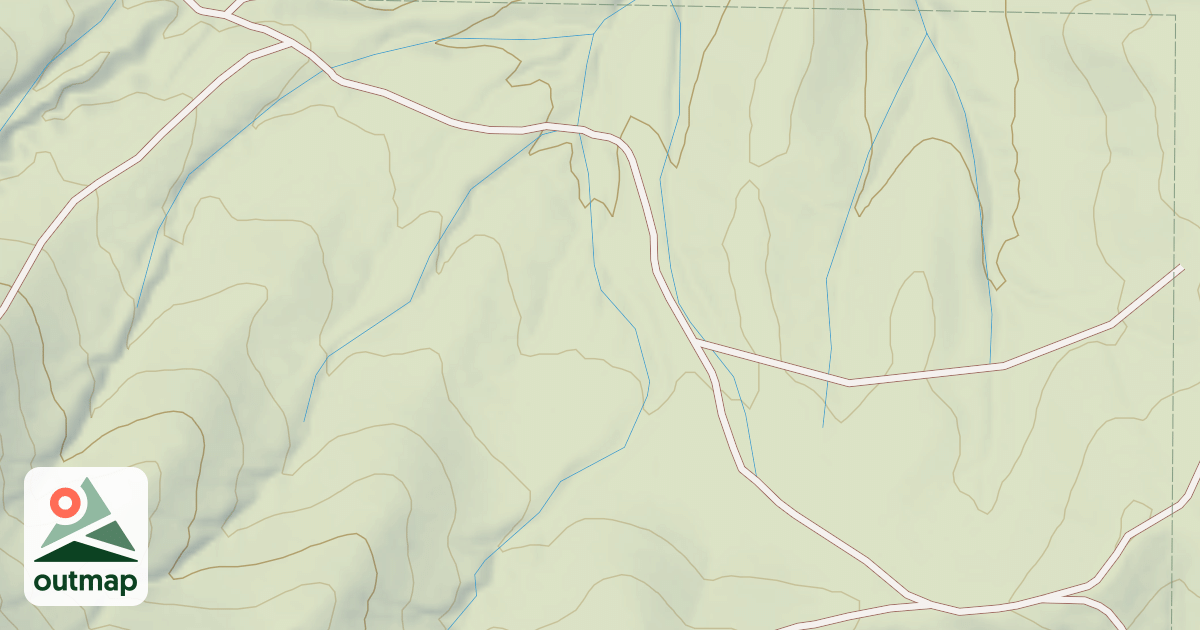 Map of 16049: Temblor Ridge Usgs Fellows/panorama Hills