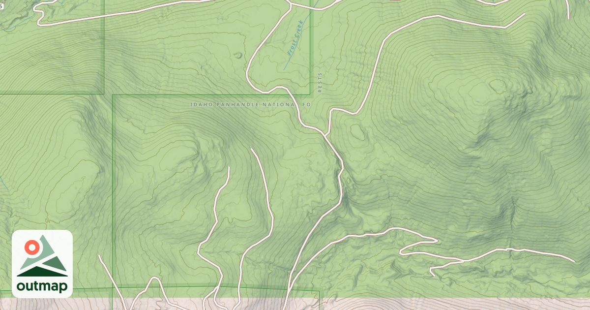 Map of CARIBOU PASS
