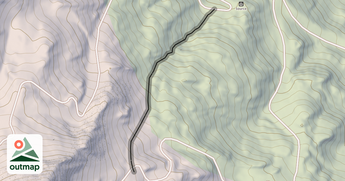 Map of Noire de la Pique