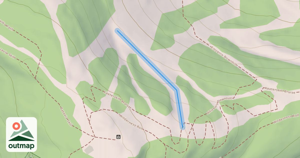 Map of Warpath Chute