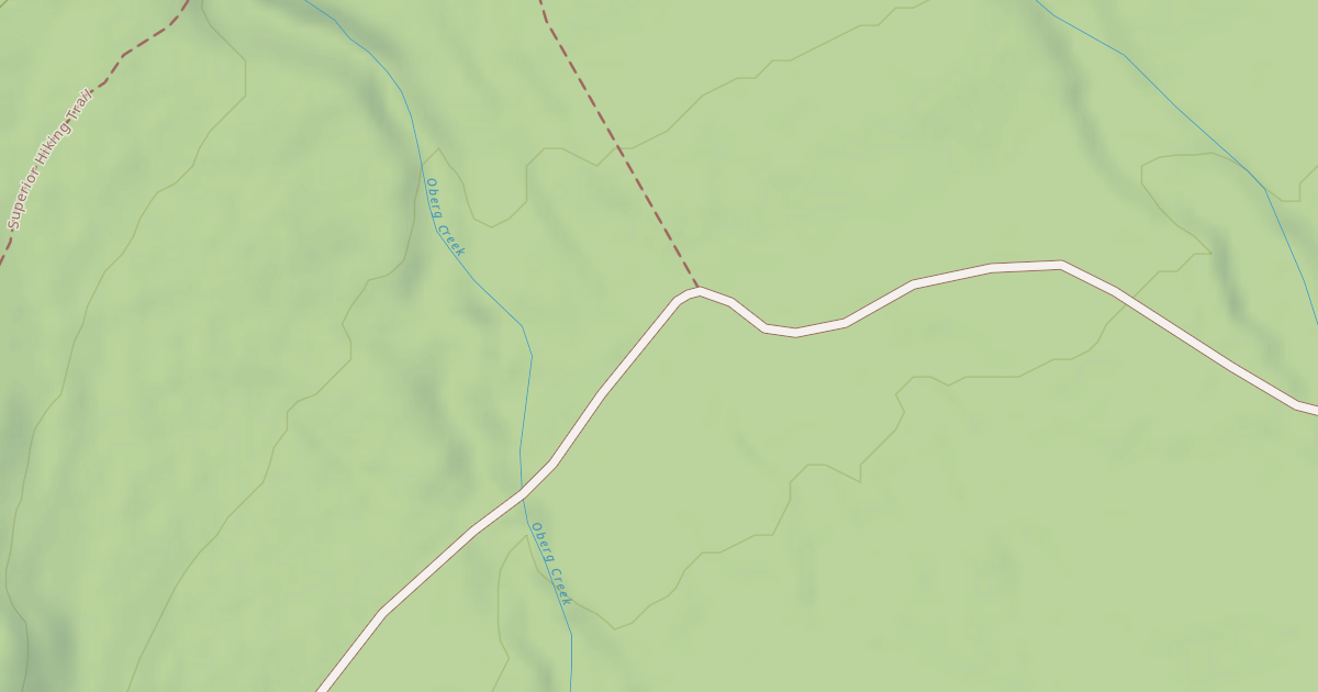 Map preview of Caribou Snowmobile Trail