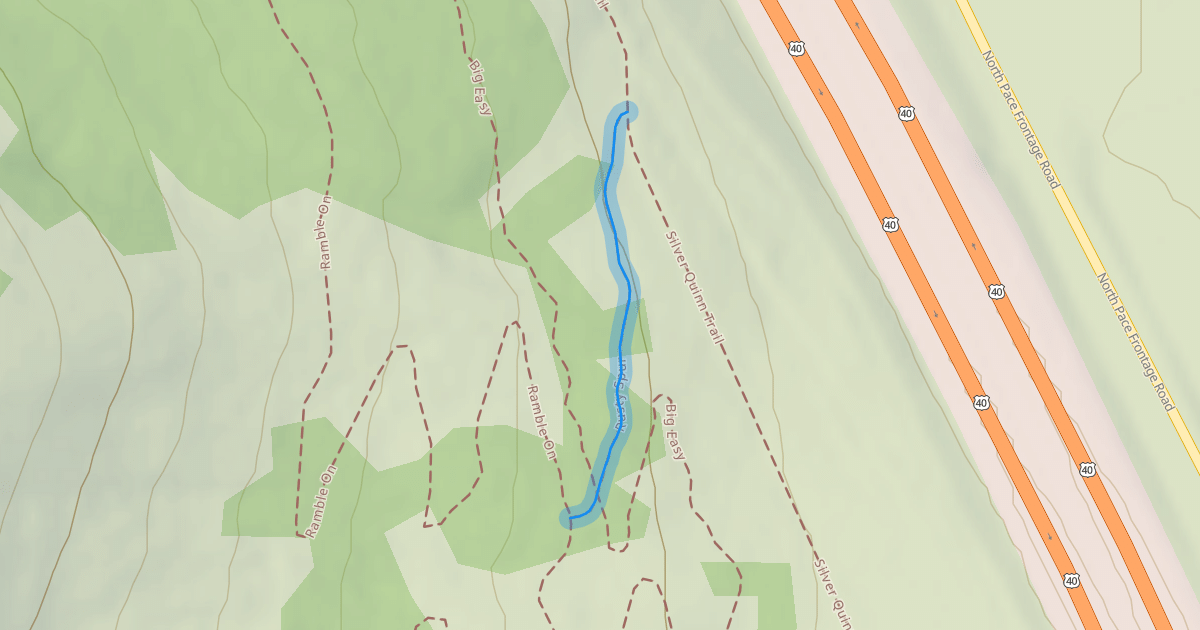 Map preview of Rusty Spur