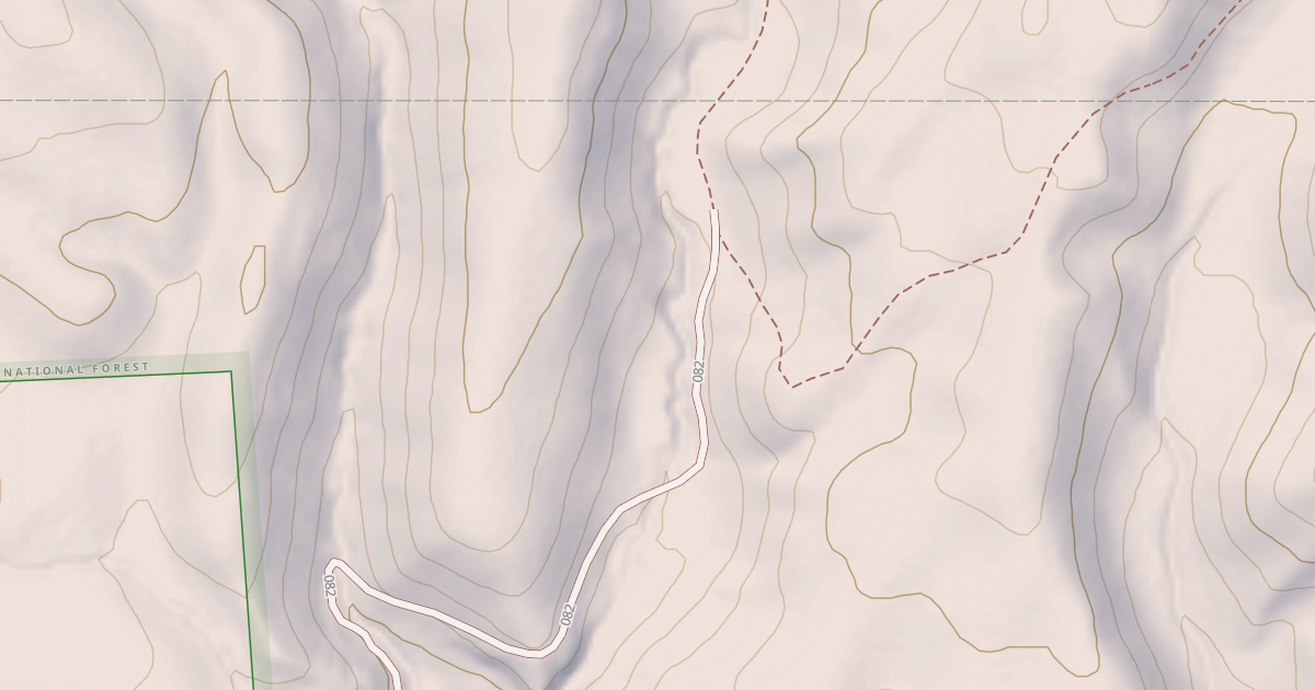 Map preview of Wolverine Creek