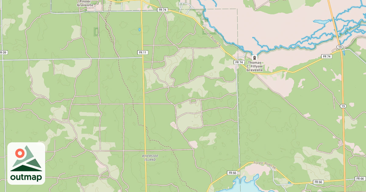 Map of USFS Motor Vehicle Use Map Roads {20E2C7F3-9EDF-480B-9522-18F17F17B9C8}