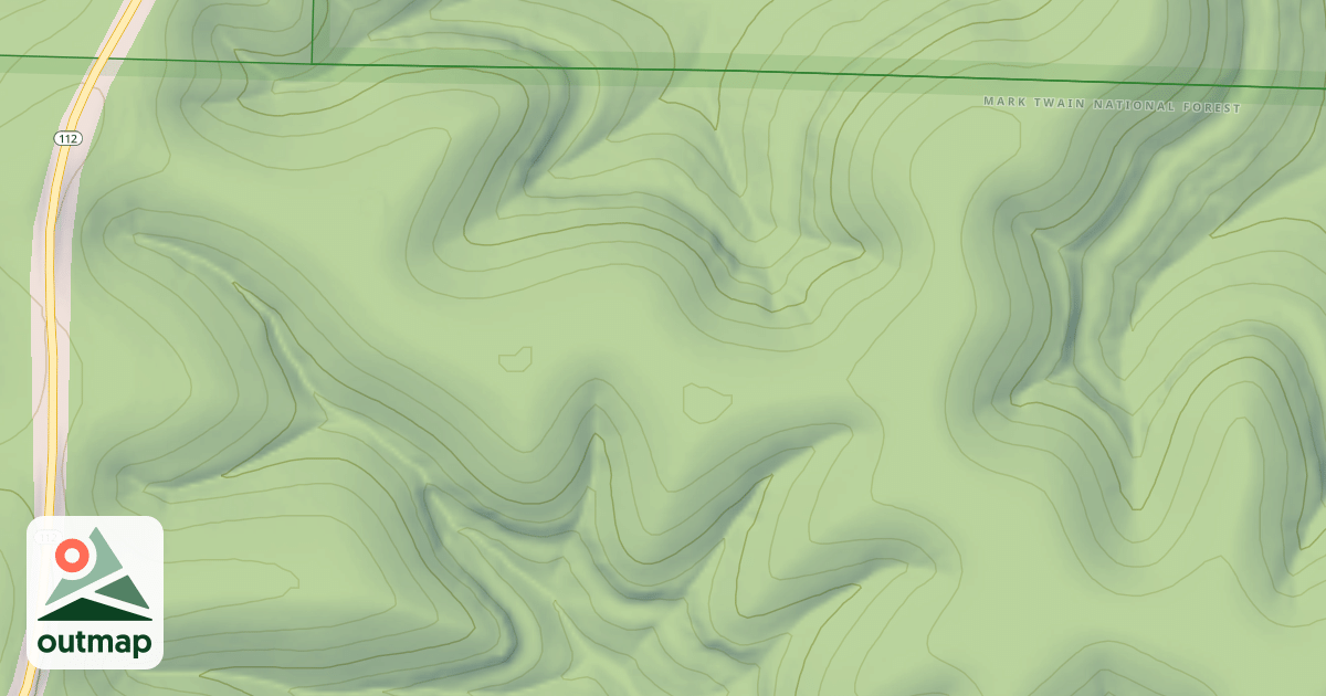 Map of MOUNTAIN MAID