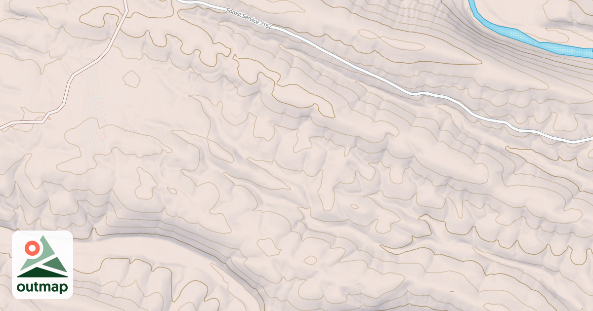 Map of ROCK CREEK