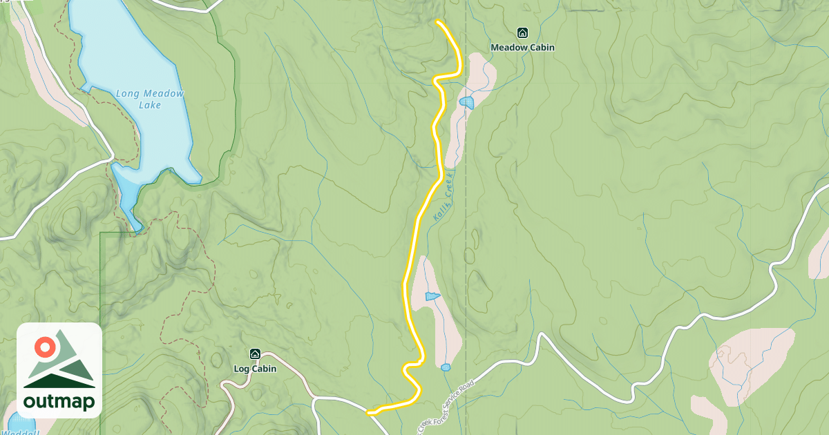 Map of Beaver Run
