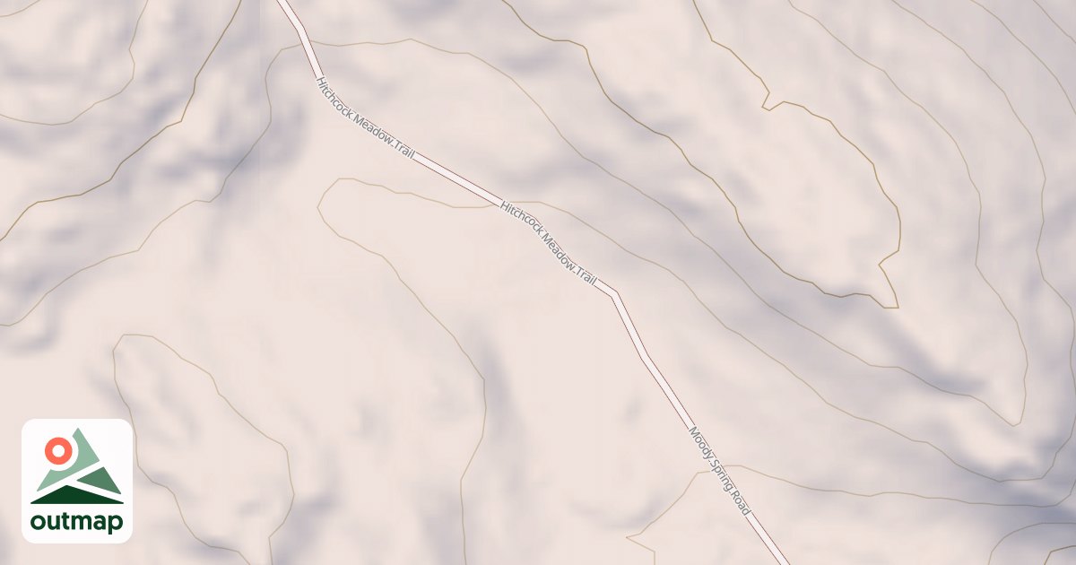 Map of Hitchcock Meadow Trail