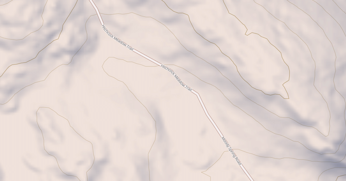 Map preview of Hitchcock Meadow Trail