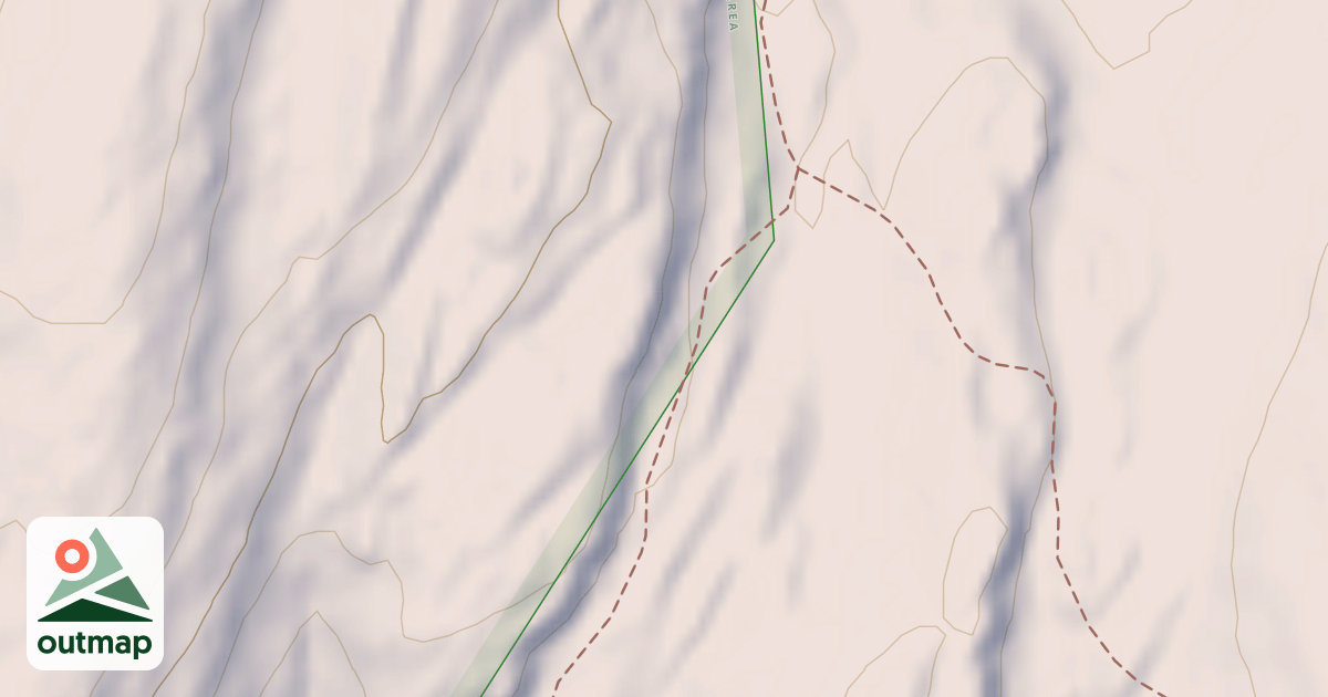 Map of Climbing Boulder