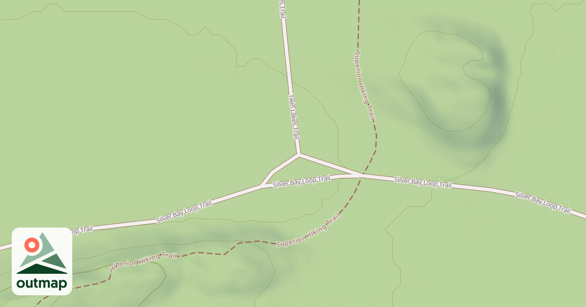 Map of Red Dot Trail