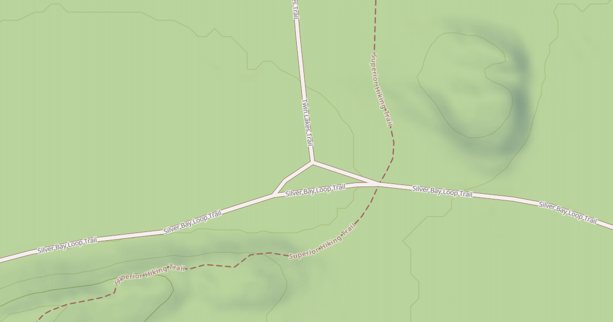 Map preview of Red Dot Trail