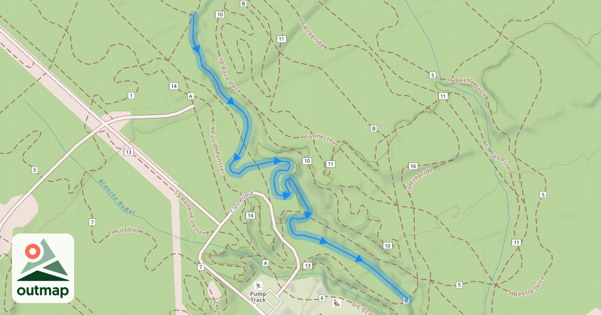 Map of 9 Top Gun