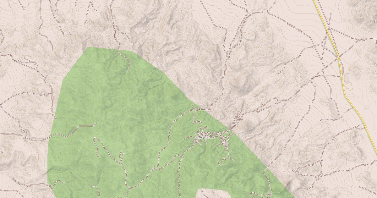 Map preview of SCOTT CANYON TRAIL