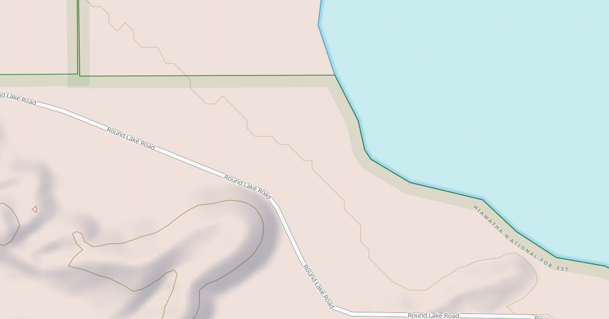 Map preview of ROUND LAKE BOAT LANDING