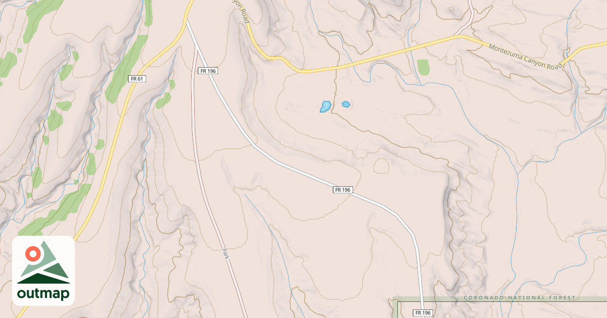 Map of LONE MTN RANCH