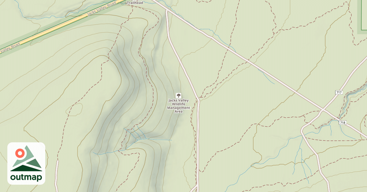 Map of WILDLIFE ROAD