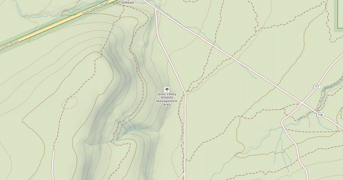 Map preview of WILDLIFE ROAD