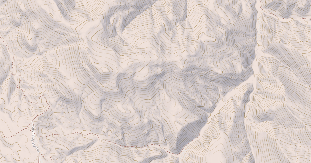 Map preview of South Fork/rash Canyon