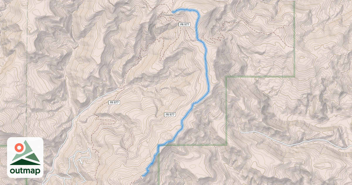 Map of Jackson Creek Trail