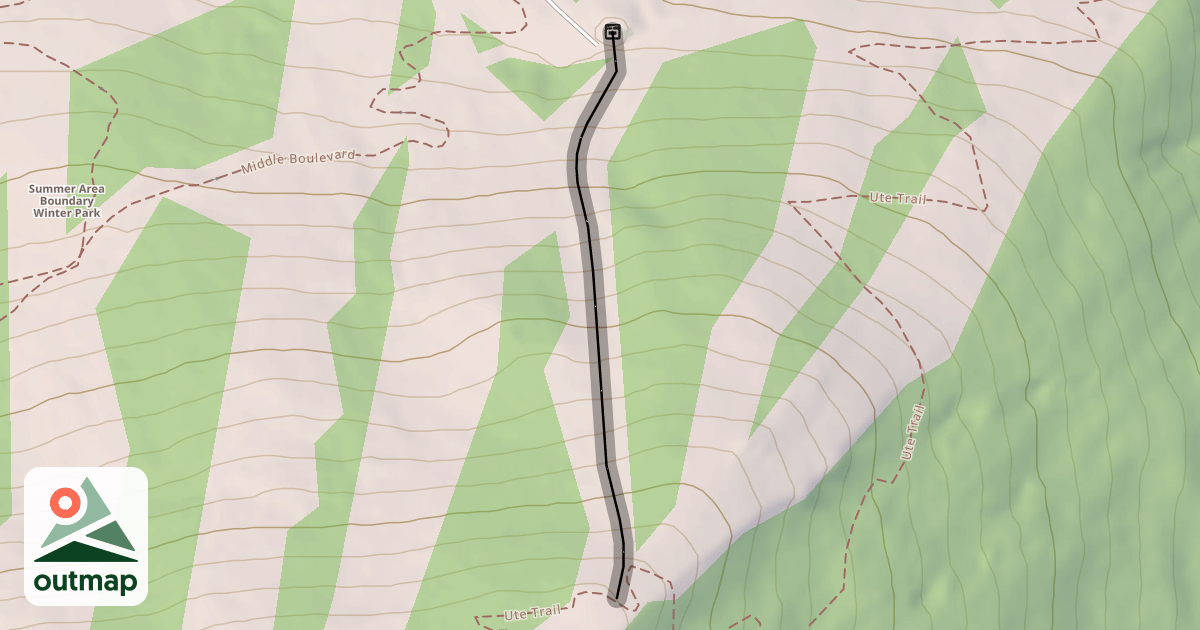 Map of Mulligan's Mile
