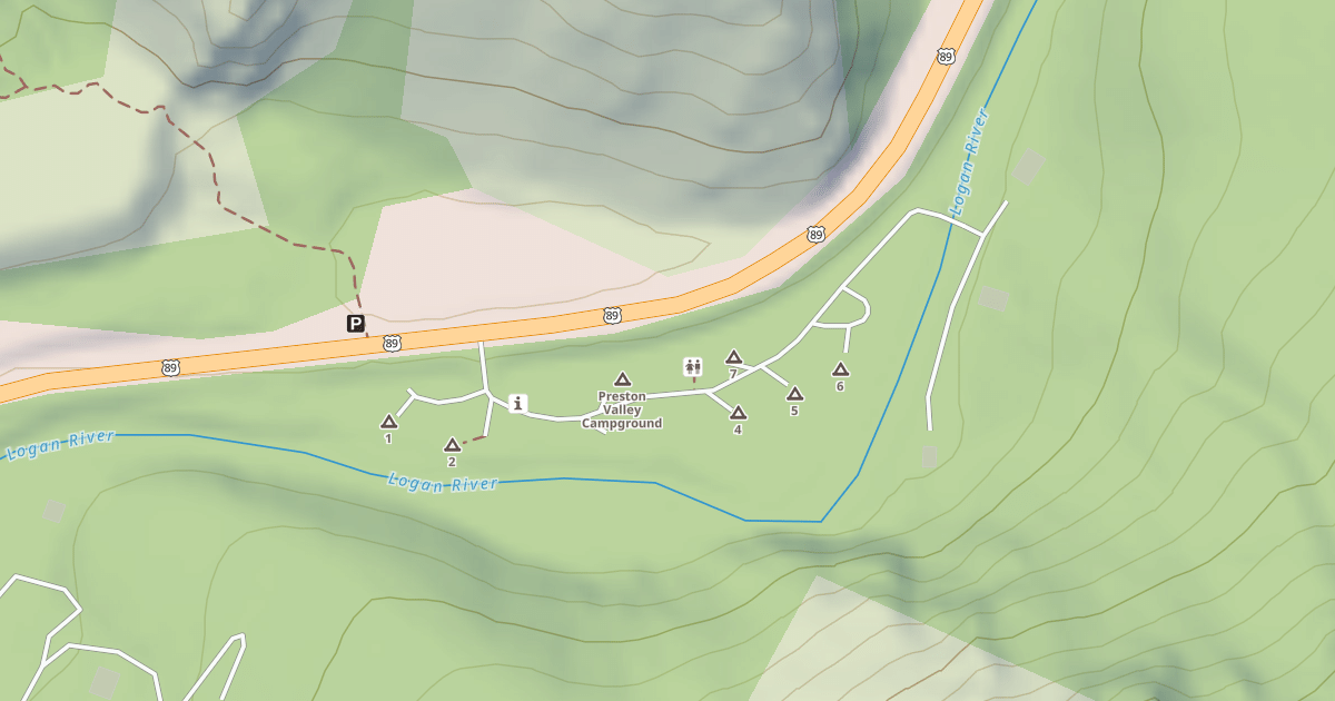 Map preview of PRESTON VALLEY C G