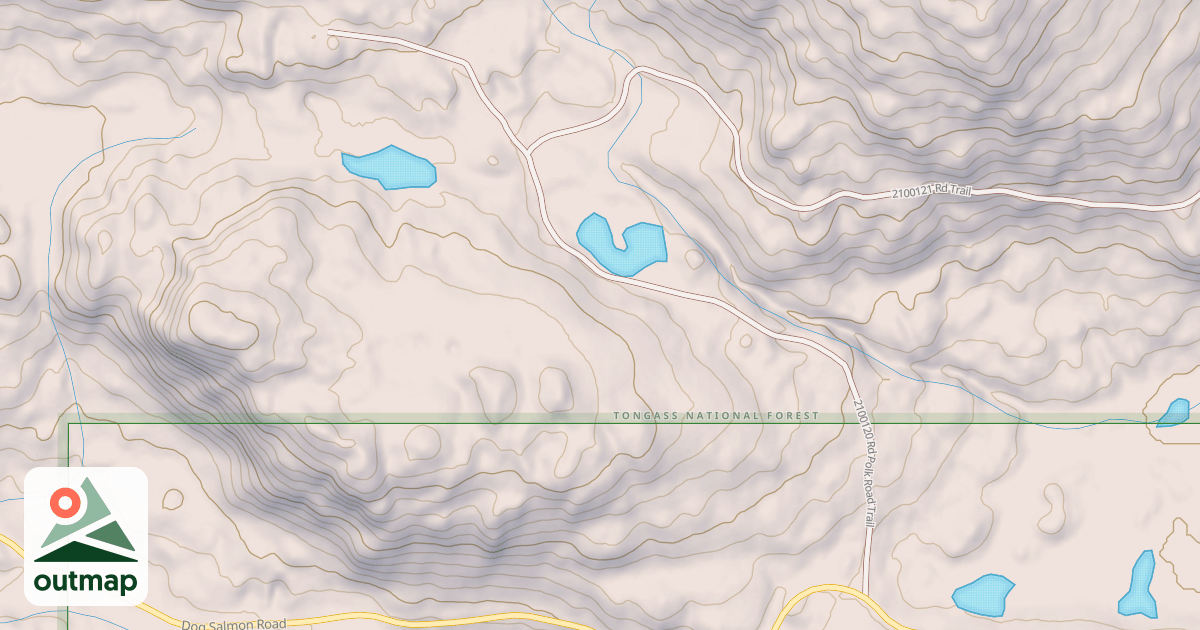 Map of 2100120 Rd Polk Road