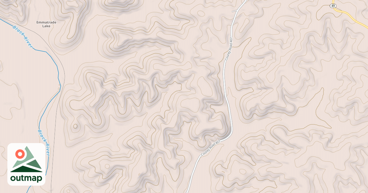 Map of OLD STILL HOLLOW
