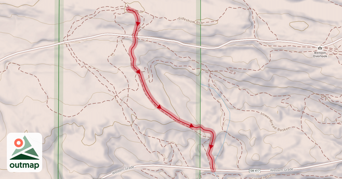 Map of Bertha