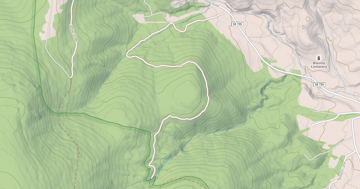 Map preview of ROCKY HOLLOW