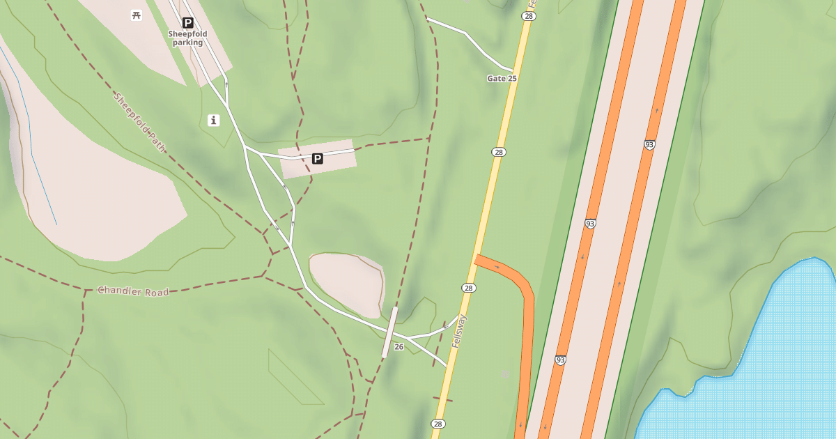 Map preview of Mountain Bike