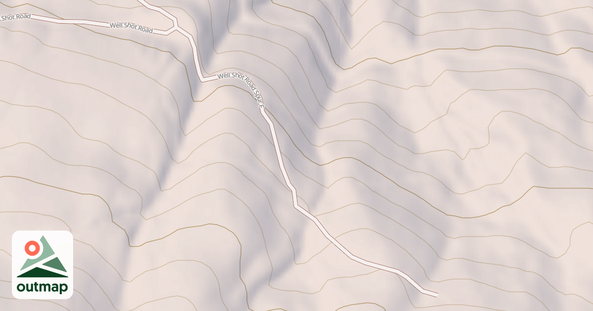 Map of WELL SHOT SPUR F