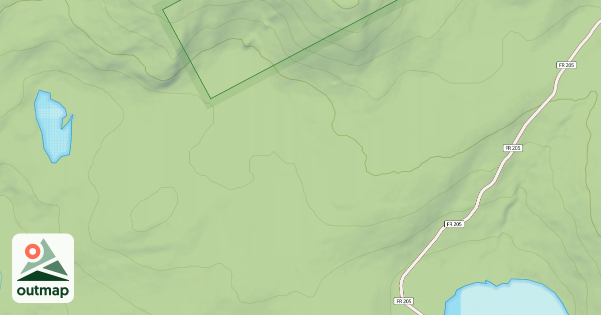 Map of GOLD HILL SPUR 1D