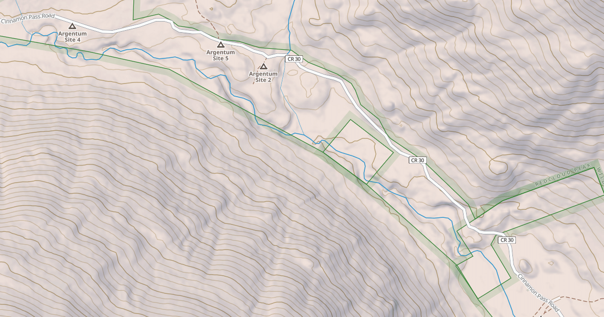 Map preview of Shelf Road