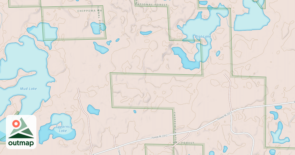 Map of MN 200 SPUR 2880