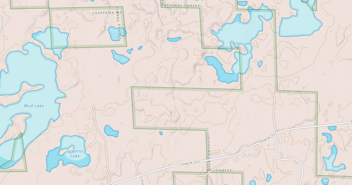 Map preview of MN 200 SPUR 2880