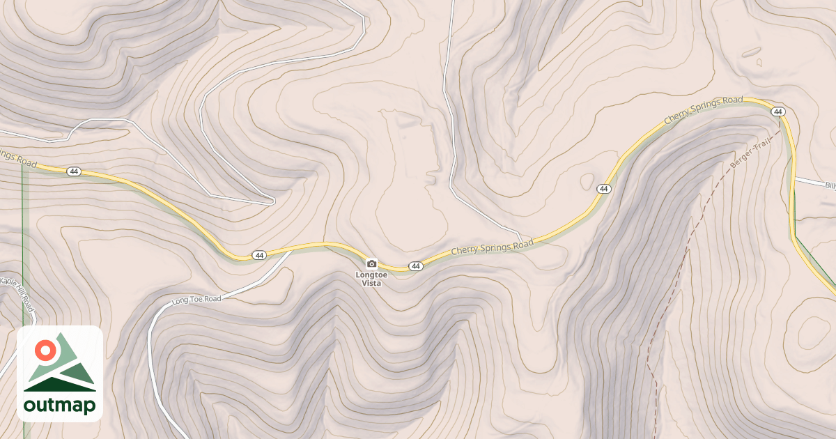 Map of Susquehannock State Forest Snowmobile Trails