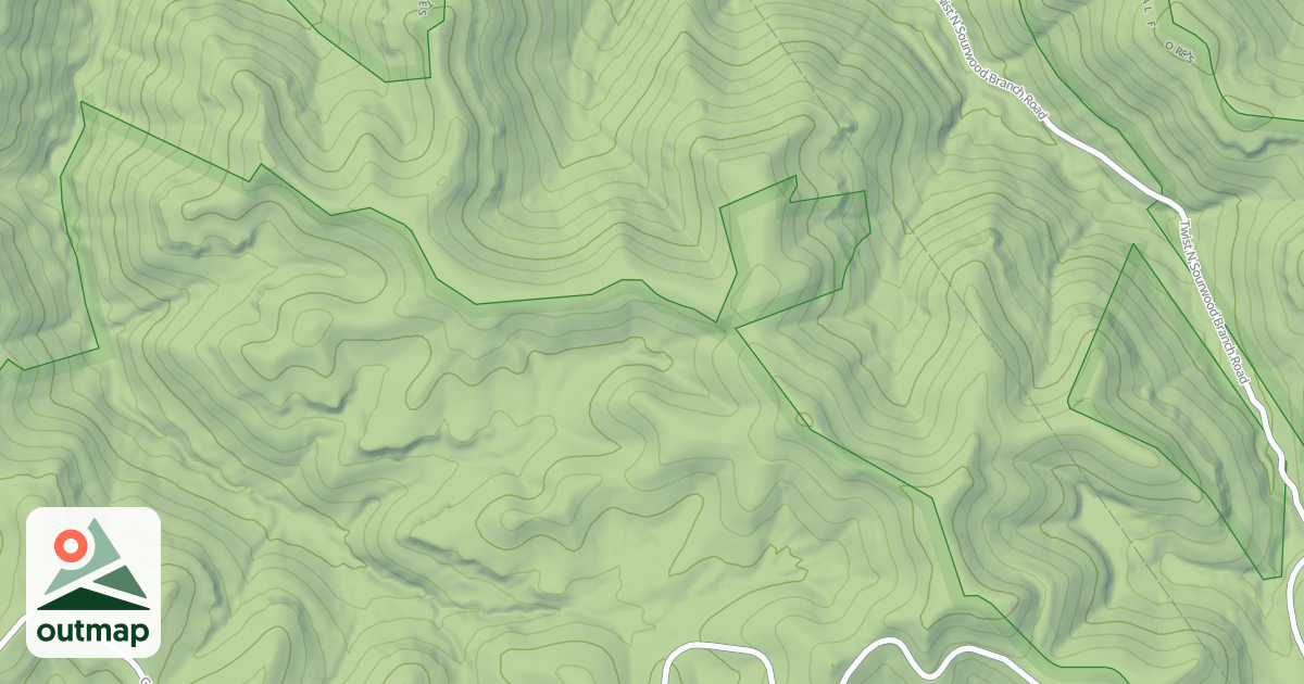 Map of TRACE RIDGE