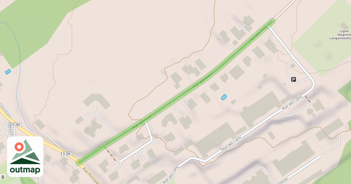 Map of Rue des Prés