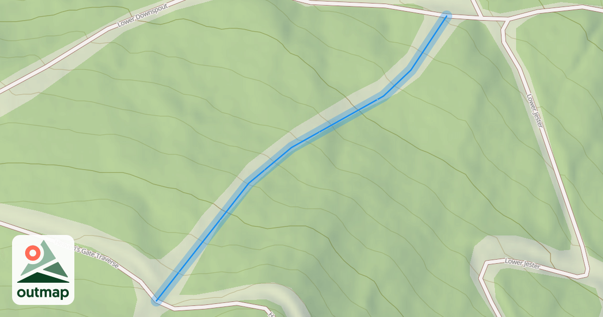 Map of Lower Domino