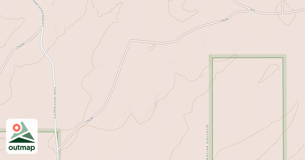 Map of USFS Motor Vehicle Use Map Roads {B4740C2D-2C16-4068-99E9-4D33239B9ACF}
