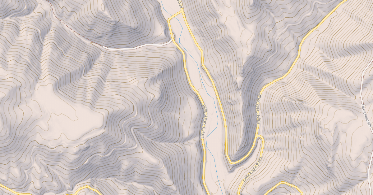 Map preview of Empire Gulch Snowmobile