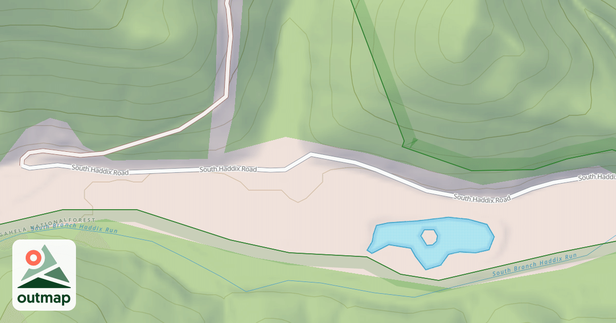 Map of SOUTH BR HADDIX