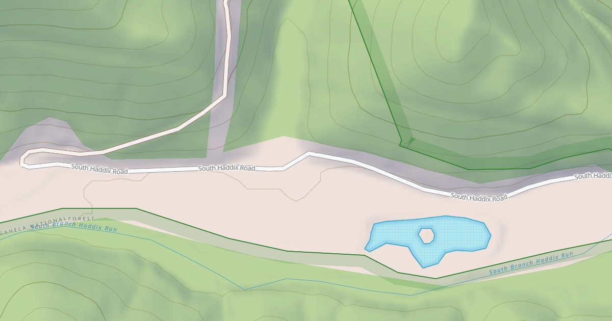 Map preview of SOUTH BR HADDIX