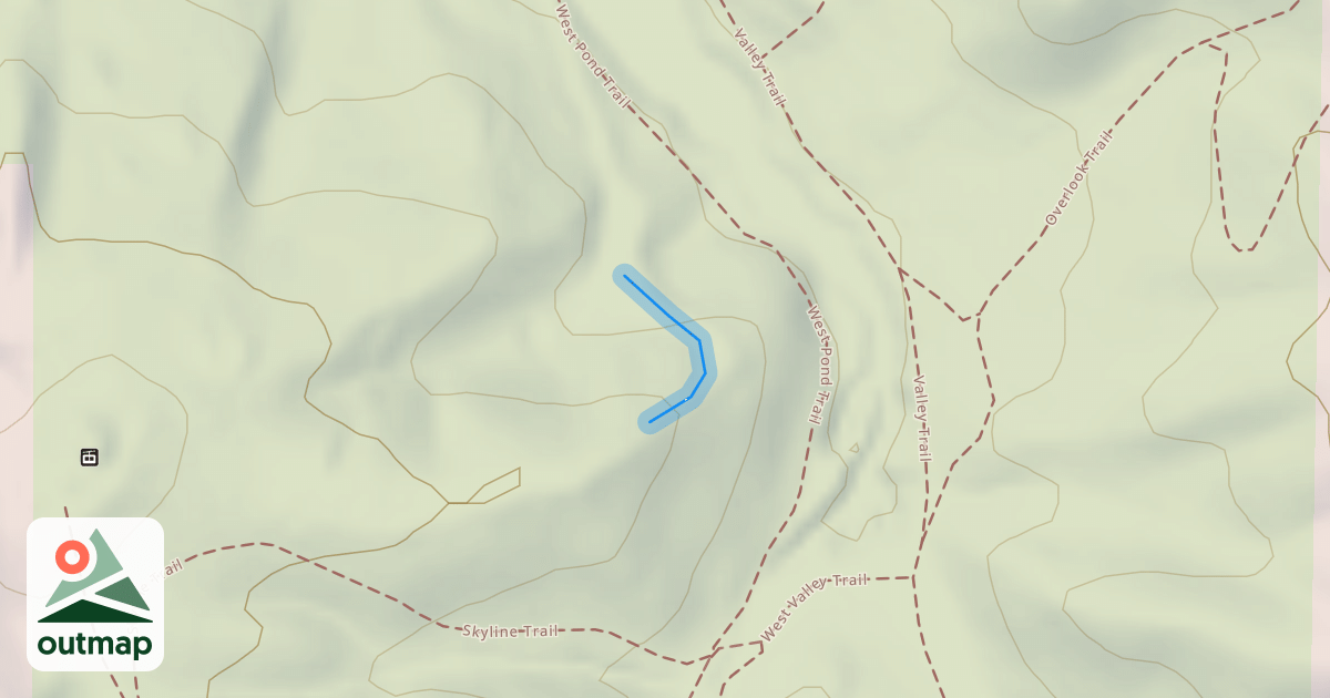 Map of Deadman's Curve
