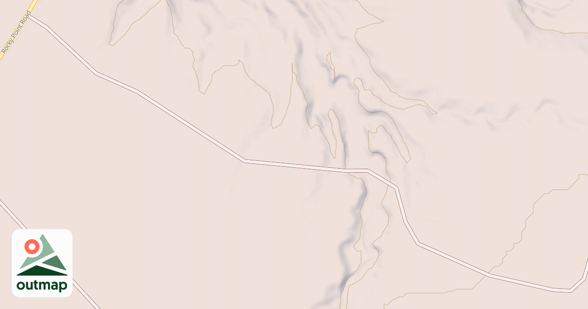 Map of ZV CREEK