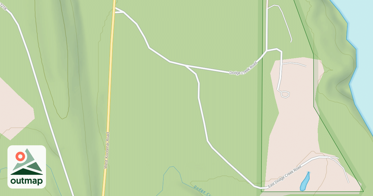 Map of DODGE BAY